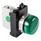 Сигнальная арматура EMAS зеленая со светодиодом 12-30В AC/DC CM090XY - фото 323743