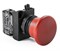 Нажимная кнопка EMAS "Грибок" без фиксации красная (1НЗ) CP200MK - фото 324048