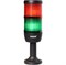 Сигнальная колонна EMAS 70мм, красная, зеленая 220V, стробоскоп IK72F220XM01 - фото 324948