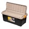 Экспедиционный ящик IRIS OHYAMA RV BOX 800 c двойной разделенной крышкой ORCHER/BLACK 78,5x37x32,5 см - фото 361492