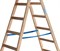 Деревянная стремянка Krause Stabilo 2х8 перекладин 170286 - фото 386135