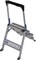 Складной трап Krause Stabilo Professional 1х3 с дугой безопасности 2,65 м 810304 - фото 386229