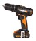 Дрель-шуруповерт ударная аккумуляторная WORX WX370 - фото 404519