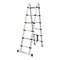 Лестница-стремянка телескопическая МИ 1.9м/3.8м 6 ступеней - фото 414810