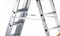 Алюминиевая трехсекционная лестница Zarges SKYMASTER PLUS 3x14 41524 - фото 414904