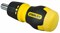 Отвертка Stubby Multibit с реверсом + 6 бит Stanley 0-66-358