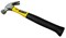 Молоток 200 г - 7oz Yellow Fibreglass с загнутым гвоздодером Stanley 1-51-112