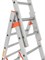 Алюминиевая трехсекционная лестница Вектор 3х8 4408 - фото 96833